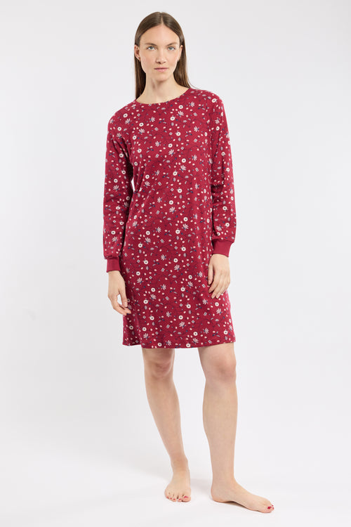 Chemise de nuit imprimée - coton - Armor-lux - 1