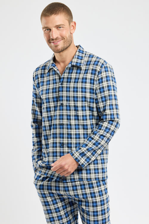 Pyjama mit Karomuster – Baumwolle - Armor-lux - 3