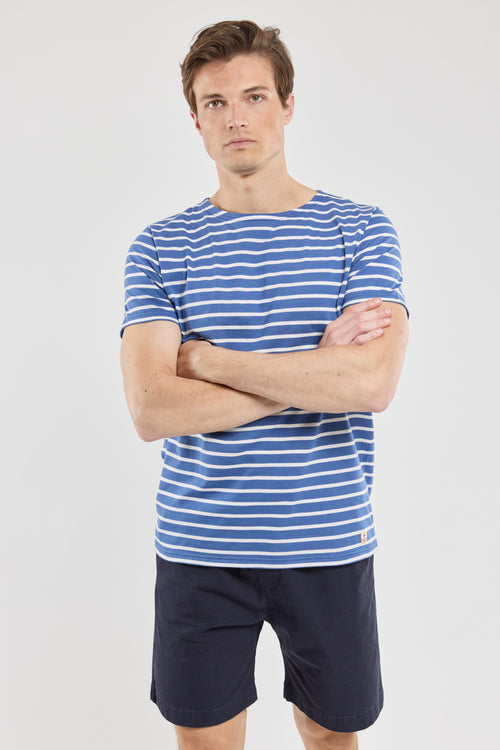 Matrosenshirt mit kurzen Ärmeln – leichte Baumwolle - Armor-lux - 1