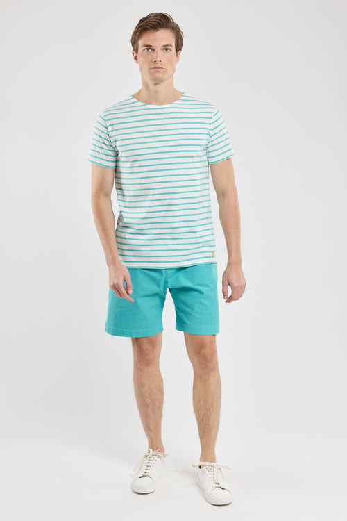 Matrosenshirt mit kurzen Ärmeln – leichte Baumwolle - Armor-lux - 3