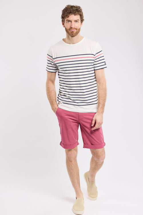 Short-sleeved Breton shirt - lightweight cotton - Armor-lux - 3