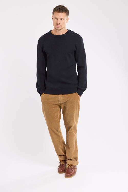 Pull marin coudière jacquard - laine - Armor-lux - 5