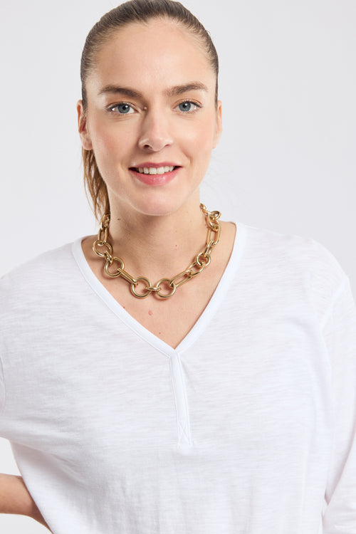 T-shirt manches 3/4 - coton flammé - Armor-lux - 2