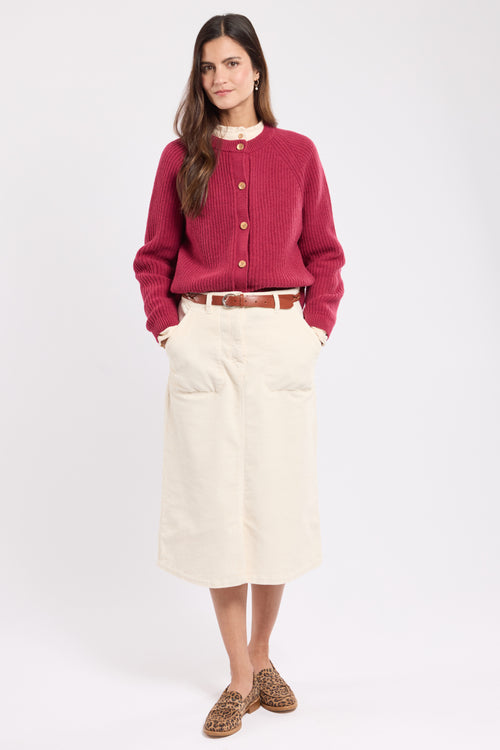 Buttoned cardigan – wool - Armor-lux - 3