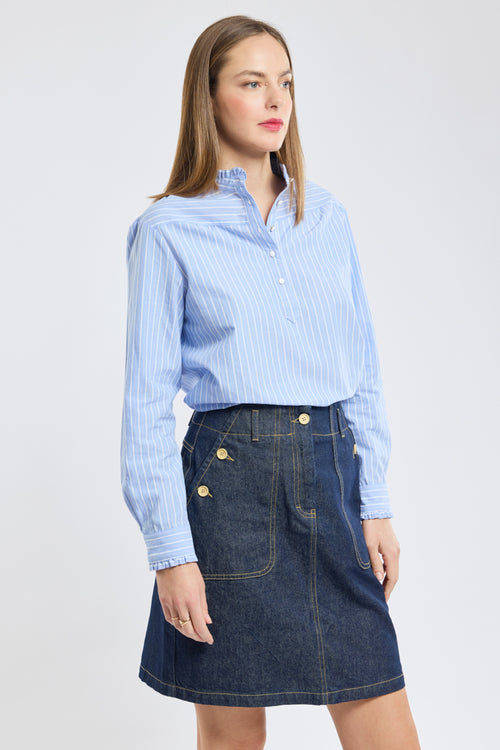 Striped blouse - cotton - Armor-lux - 1