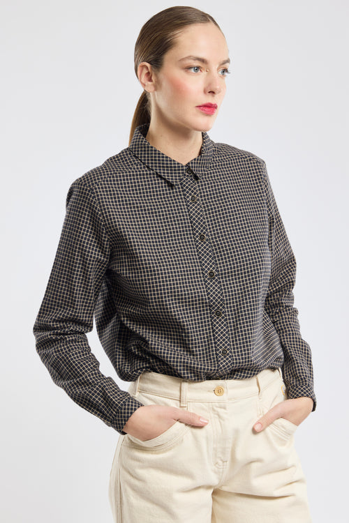 Checked shirt - cotton - Armor-lux - 1