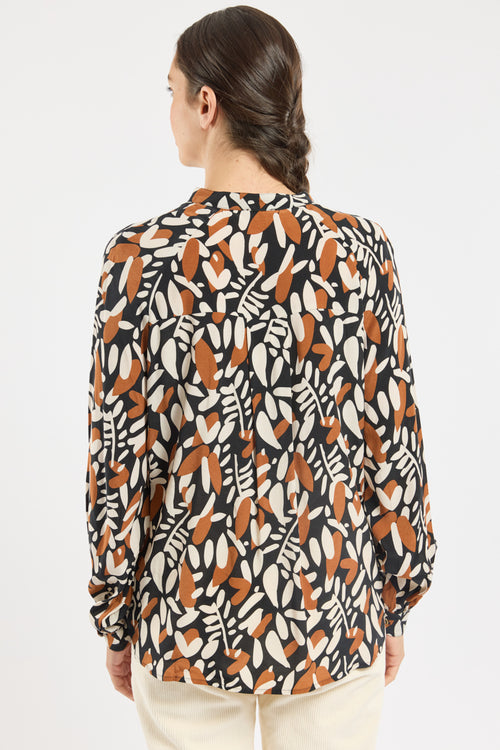 Print blouse - Cupro - Armor-lux - 4