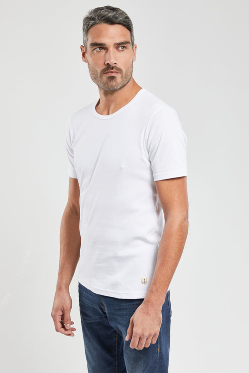 Lot de 2 T-shirts unis - coton - Armor-lux - 5