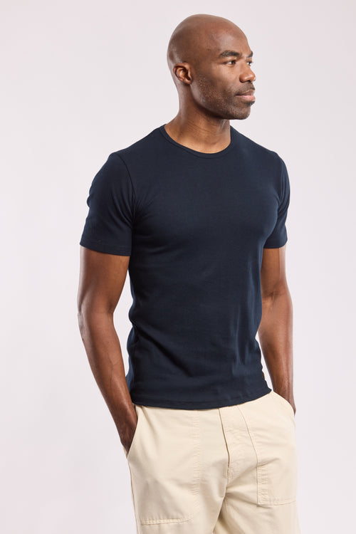 Lot de 2 T-shirts unis - coton - Armor-lux - 1