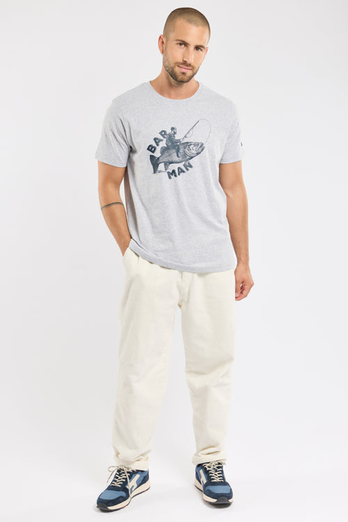 Screen-printed T-shirt - cotton - Armor-lux - 3