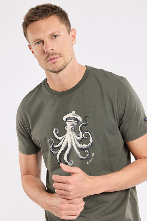 T-Shirt mit Siebdruck – Baumwolle - Armor-lux - 2