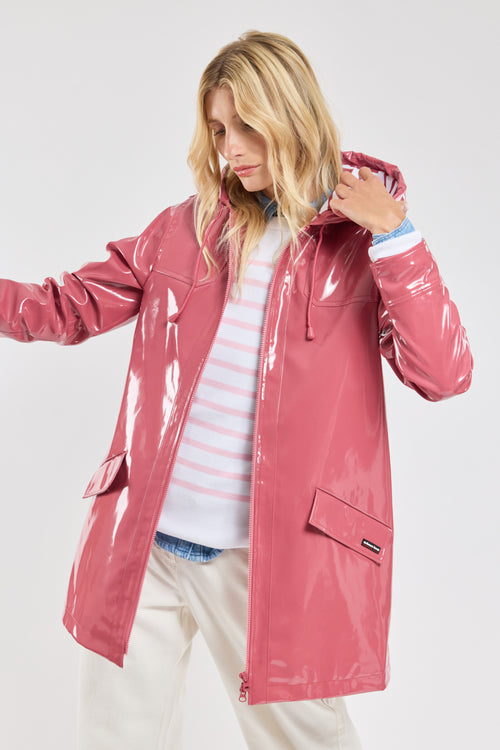 Glänzende wasserabweisende Regenjacke - Armor-lux - 1