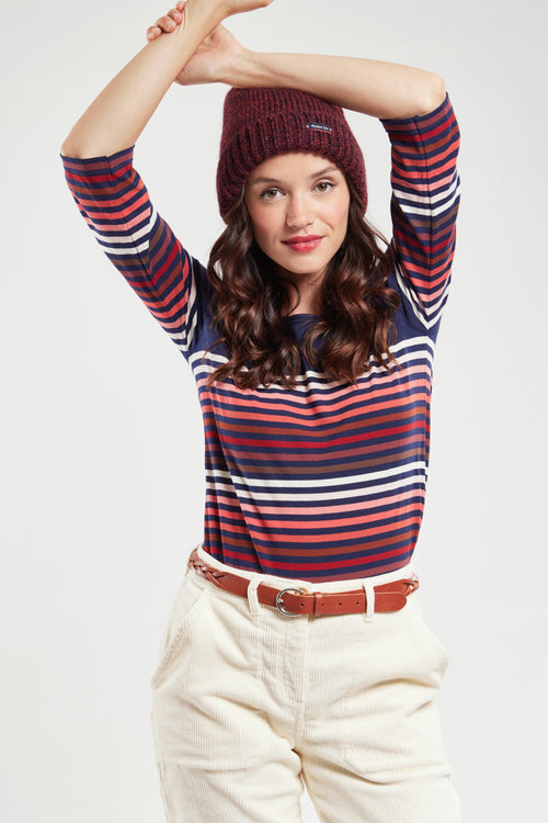 10-colour Breton striped shirt - light cotton - Armor-lux - 4