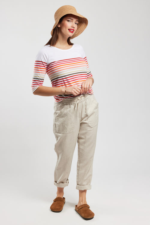 10-colour Breton striped shirt - light cotton - Armor-lux - 4