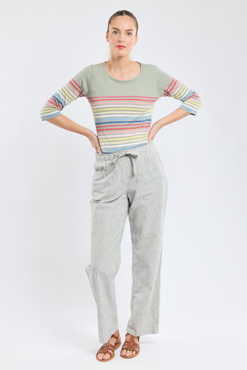 10-colour Breton striped shirt - light cotton - Armor-lux - 3