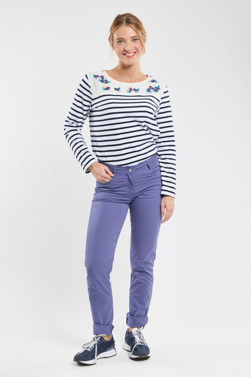 Gerade geschnittene Hose – Baumwolle - Armor-lux - 1