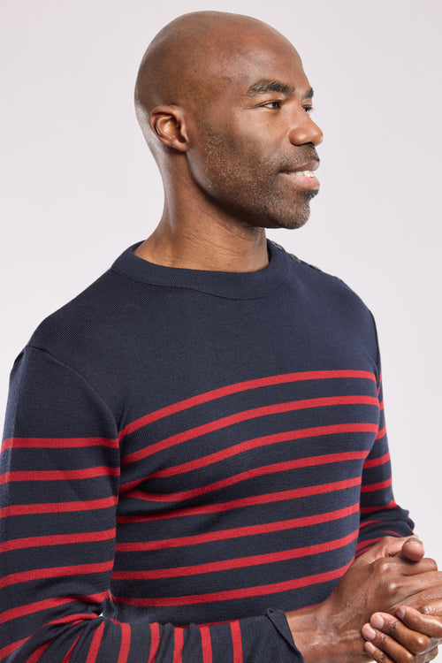 Pull marin Goulenez - laine mérinos - Armor-lux - 6