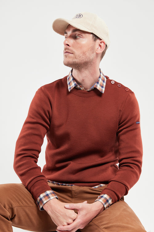 Pull marin Goulenez - laine mérinos - Armor-lux - 1