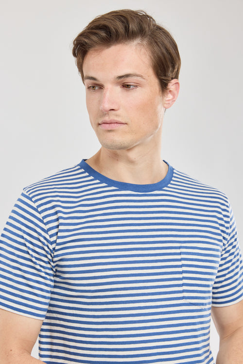 Gestreiftes T-Shirt – Baumwolle und Leinen - Armor-lux - 2