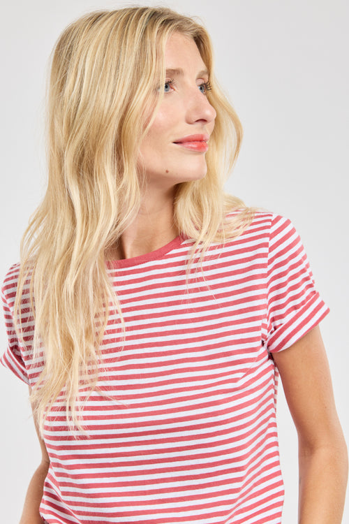 T-shirt rayé - coton et lin - Armor-lux - 2