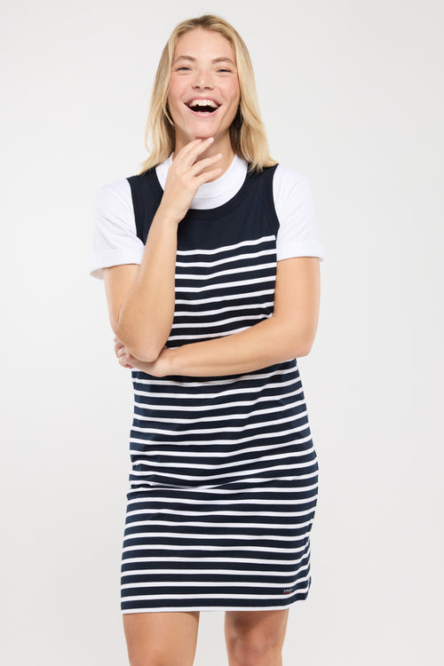 Kleid mit breiten Trägern - aus fester Baumwolle - Armor-lux - 5