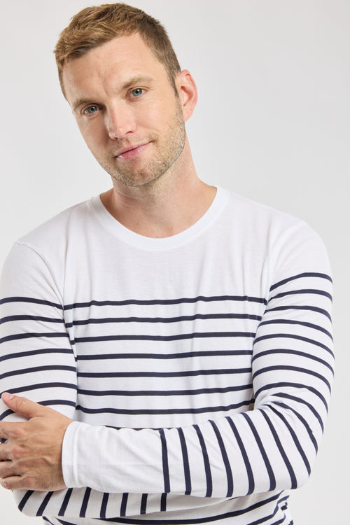 Shirt im Marine-Stil - leichter Baumwolle - Armor-lux - 2