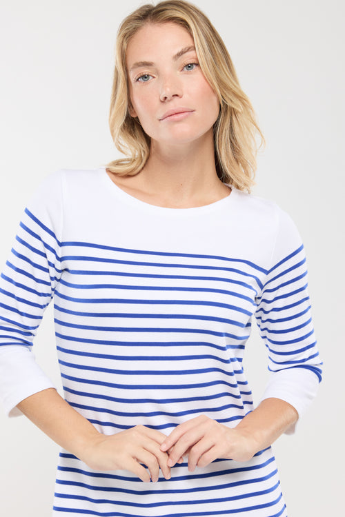 Striped Dress - thick cotton - Armor-lux - 2