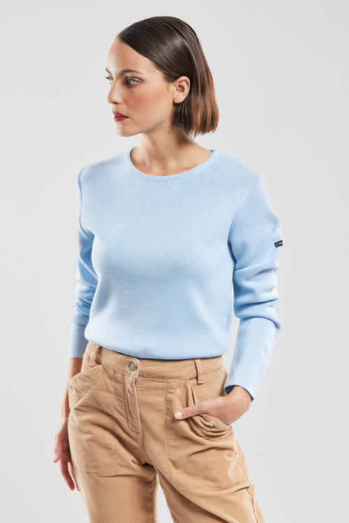 Pullover mit Rundhalsausschnitt „Pontivy - aus Wolle und Acryl - Armor-lux - 1