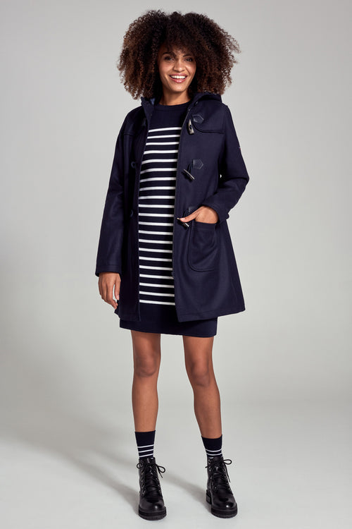 Duffle Coat Concarneau - drap de laine mélangée - Armor-lux - 5