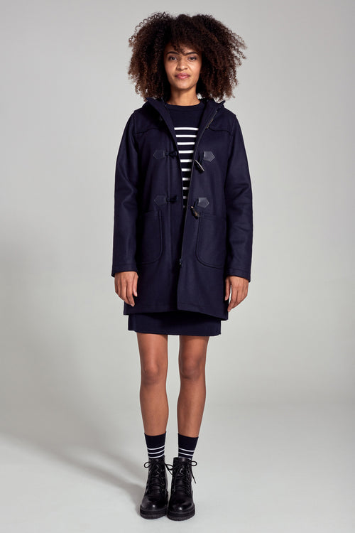 Duffle Coat Concarneau - drap de laine mélangée - Armor-lux - 4