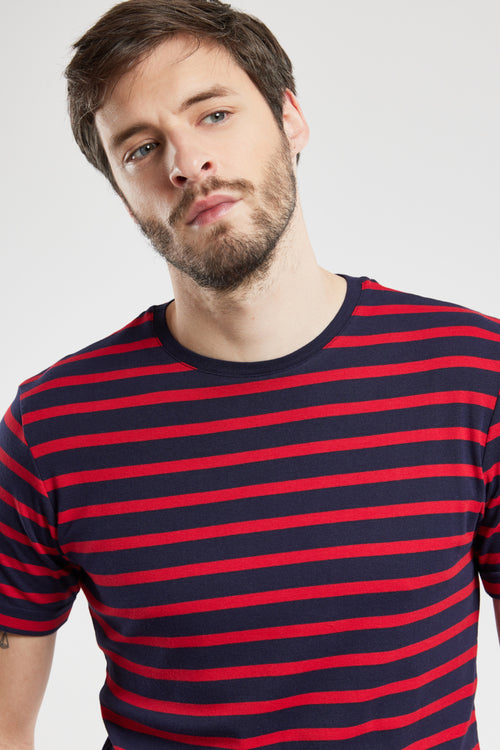 Kurzarm Shirt im Marine-Stil „Morgat - aus Baumwolle - Armor-lux - 2