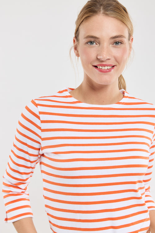 Marinière manches 3/4 - coton rustique - Armor-lux - 2