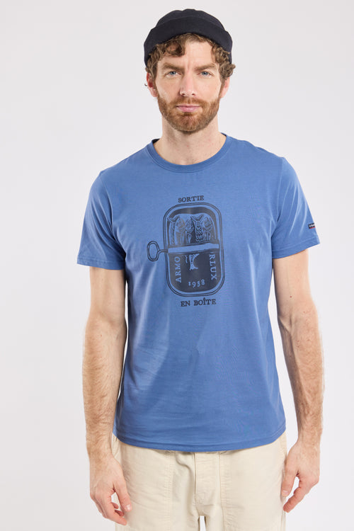 T-shirt sortie en boite - coton léger - Armor-lux - 1