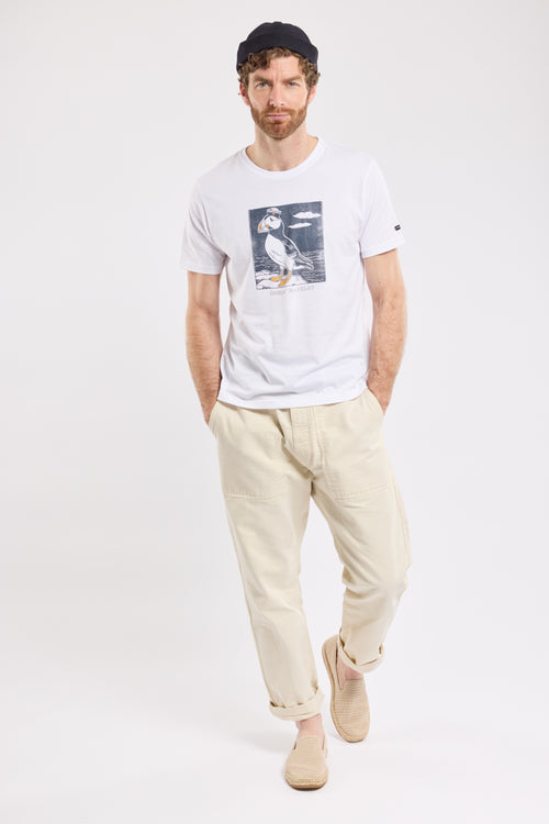 T-shirt oiseau matelot - coton léger - Armor-lux - 3