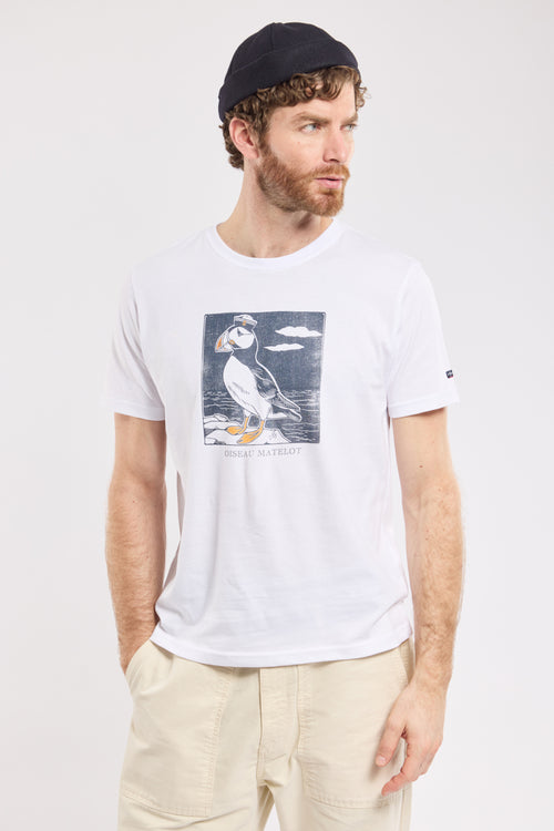 T-shirt oiseau matelot - coton léger - Armor-lux - 4