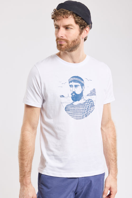 T-Shirt „Marine“ – leichte Baumwolle - Armor-lux - 1