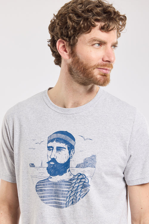 T-Shirt „Marine“ – leichte Baumwolle - Armor-lux - 2