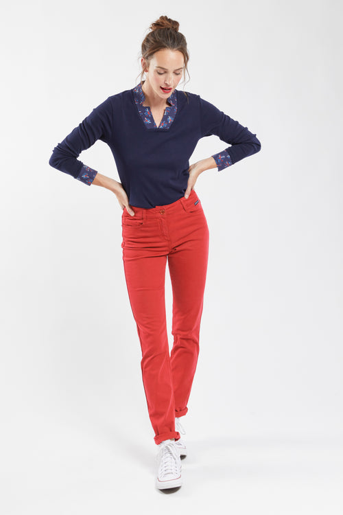 Pantalon droit - coton - Armor-lux - 1