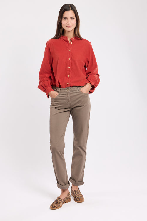 Pantalon droit Taylor - coton - Armor-lux - 1