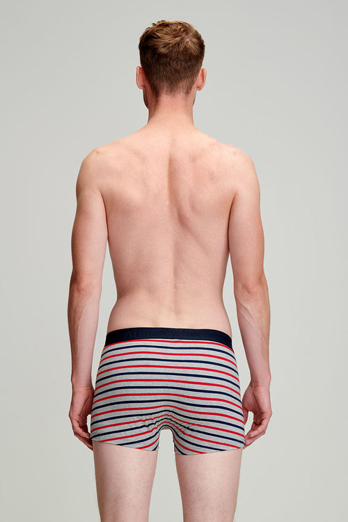 Gestreifte Boxershorts – leichte Bio-Baumwolle - Armor-lux - 2
