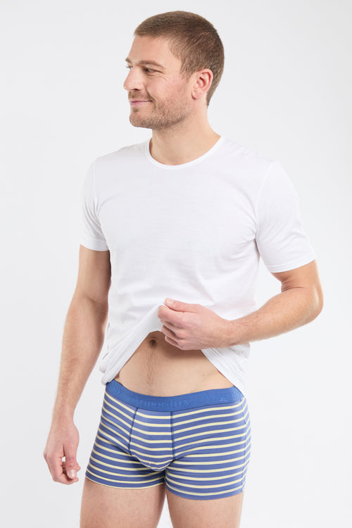 Striped boxer - light cotton - Armor-lux - 1