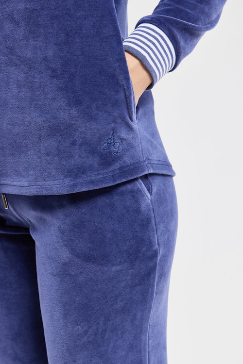 Veste zippée homewear - velours - Armor-lux - 5