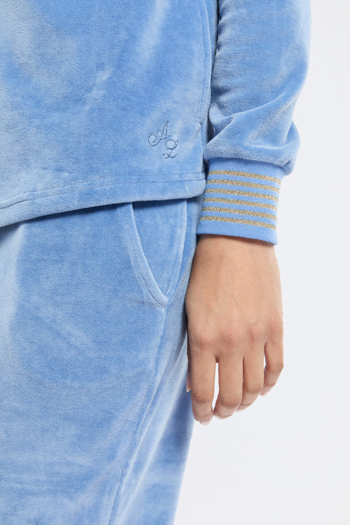 Veste zippée homewear - velours - Armor-lux - 3