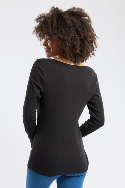 T-shirt manches longues - coton et kapok - Armor-lux - 3