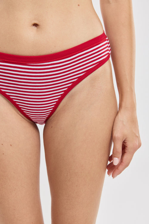 Low waist striped panties - organic cotton - Armor-lux - 3