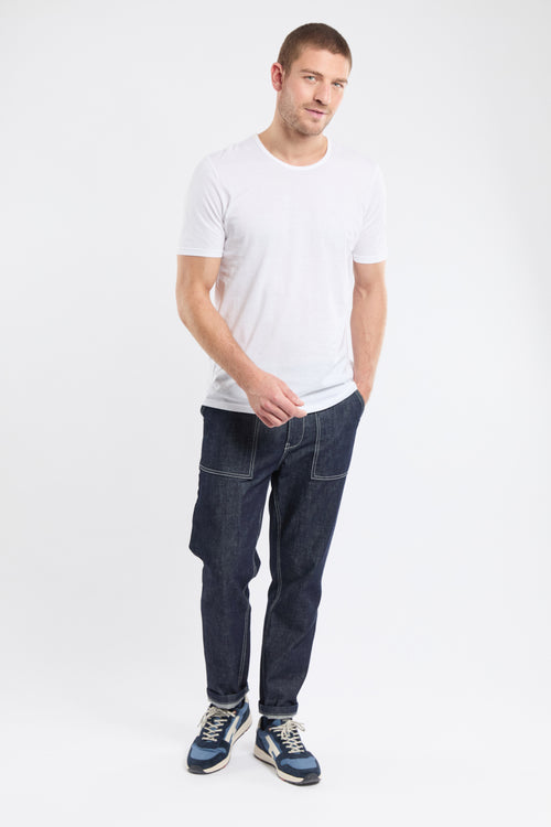 T-Shirt mit Rundhalsausschnitt – leichte Bio-Baumwolle - Armor-lux - 4