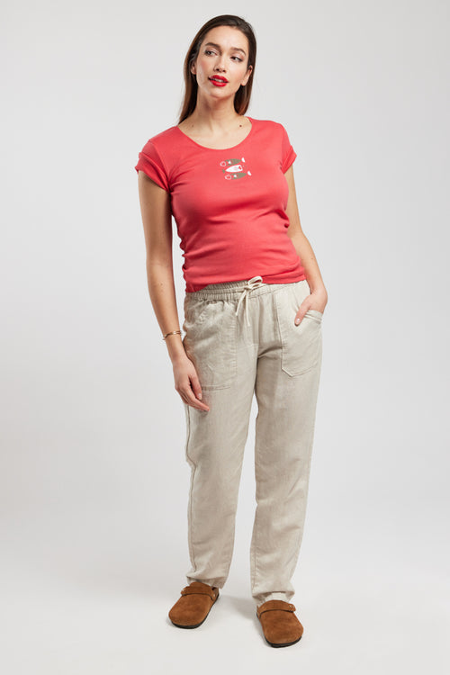 T-shirt 3 poissons - coton léger - Armor-lux - 3