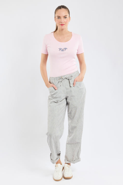 T-shirt fleurs - coton léger - Armor-lux - 3