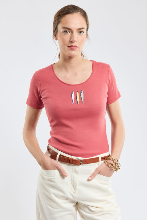 T-shirt sardines - coton léger - Armor-lux - 2