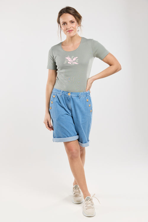 T-shirt végétal - coton léger - Armor-lux - 3